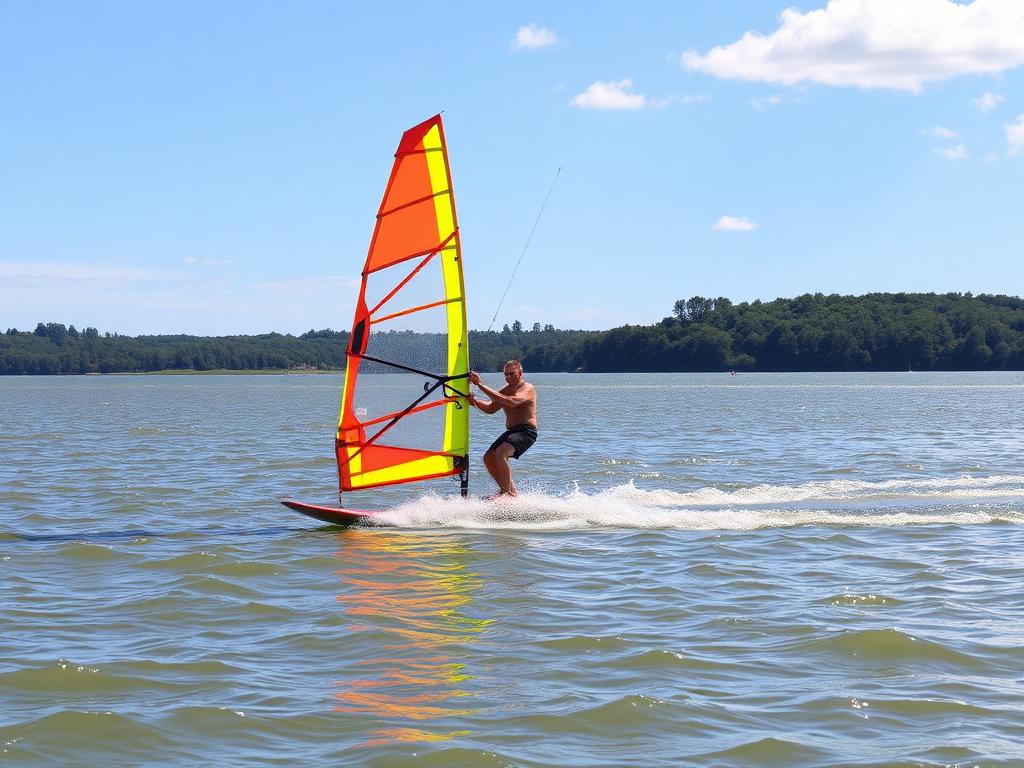 Windsurfing Błękitna Zatoka